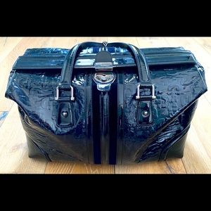 Gucci Horsebit Treasure Boston Patent Leather Bag